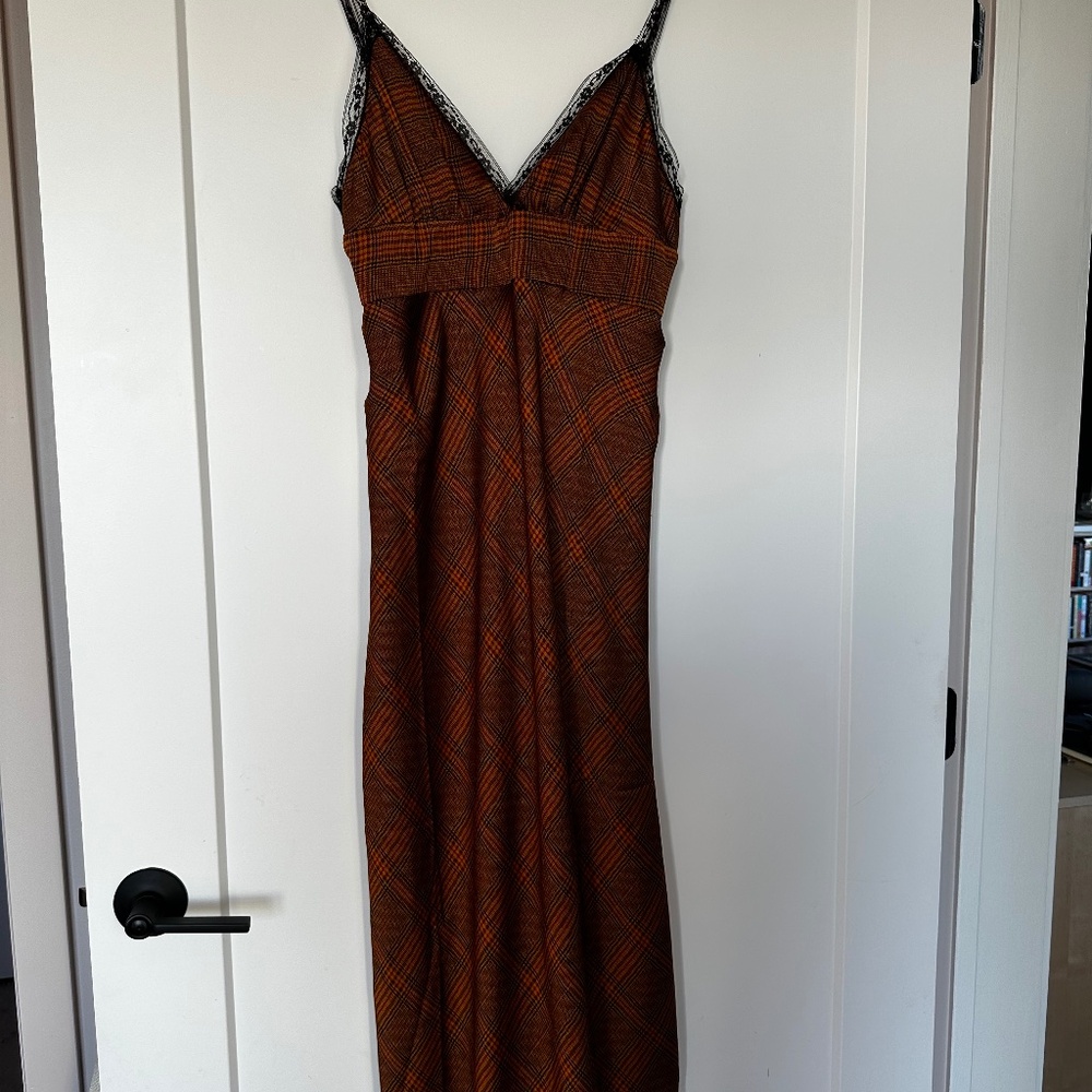 Which We Want Plaid Dress